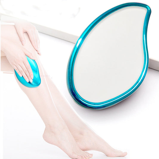 Épilateur pour femme, doux et non exfoliant, outil d'épilation en nano-verre