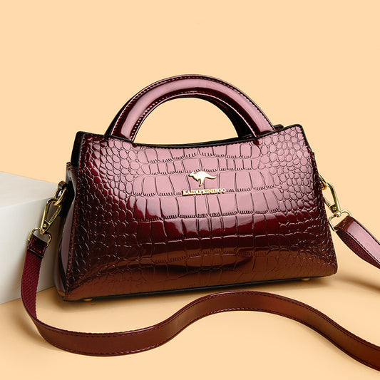 Sac à main bandoulière populaire en relief pour femme