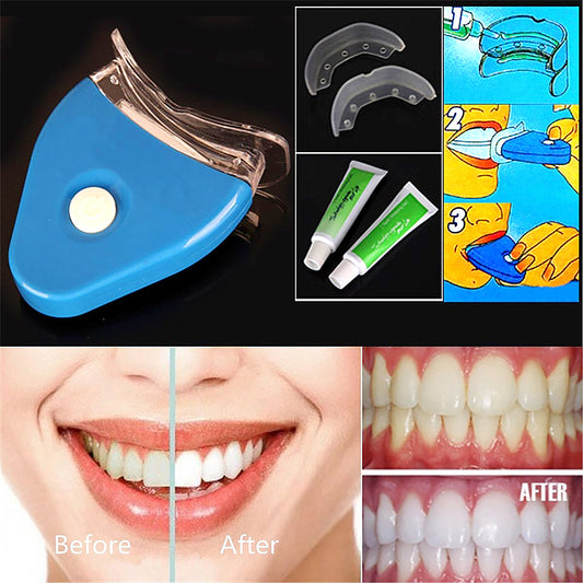 Gel buccal blanchissant les dents, blanchiment dentaire à LED